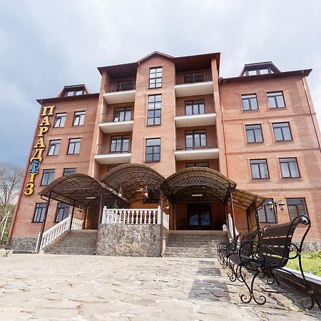 Pansionat Paradiz Hotell Poljana Exteriör bild