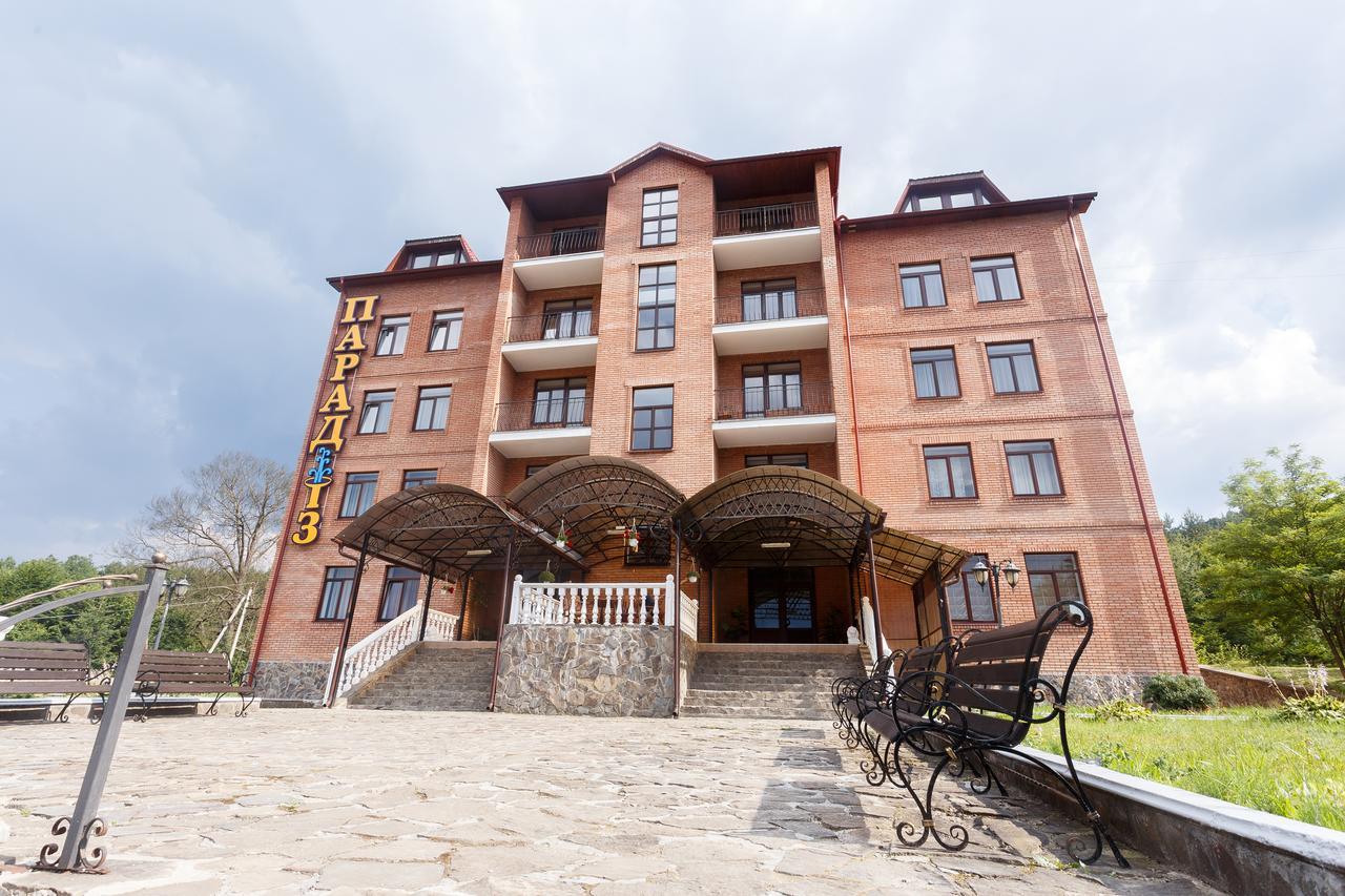 Pansionat Paradiz Hotell Poljana Exteriör bild